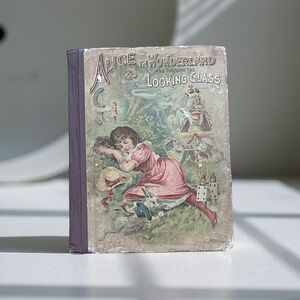 1898 Alice In Wonderland And Through The Looking Glass Donohue Brothers NY